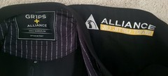GR1PS + ALLIANCE EAGLE WARRIOR jiu-jitsu GI, pants kimono set ✼ NEW, size A2 🥋