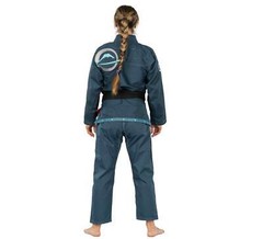 Fuji Submit Everyone Supraito Womens Brazilian Jiu-Jitsu BJJ Gi – Teal Blue