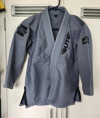 Elite Sports IBJJF Ultra Light BJJ Brazilian Jiu Jitsu Gi for Kids with Belt C1