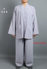 Unisex Buddhist Zen Clothing Shaolin Monk Kung Fu Martial Arts Wushu Uniforms