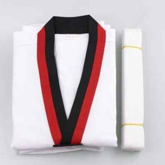 WTF Karate Children Judo Adult Long Sleeve White Taekwondo Clothing Uniforms