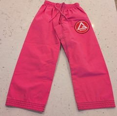 GRACIE BARRA Jiu Jitsu Gi Girls PINK Equipe GB Edition Lite Ripstop Kimono Y2 4t