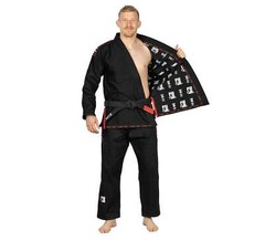 Fuji Sports Kassen 3.0 Mens IBJJF Brazilian Jiu Jitsu Gi JiuJitsu BJJ – Black