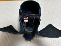 Japanese Kendo Men Head Gear Mask Navy Blue Hand Stitched For High School