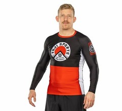 Fuji Heritage MMA BJJ Jiu Jitsu LongSleeve Long Sleeve LS Rashguard – Black