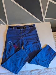 Origin Maine BJJ Blue Gi Pants Waist Size 40 Inches Inseam 30 Inches