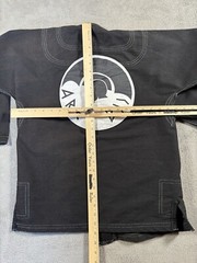 Breakpoint Jiu Jitsu Gi Coat Jacket Youth Sz K3 Black BJJ Judo MMA Martial Arts