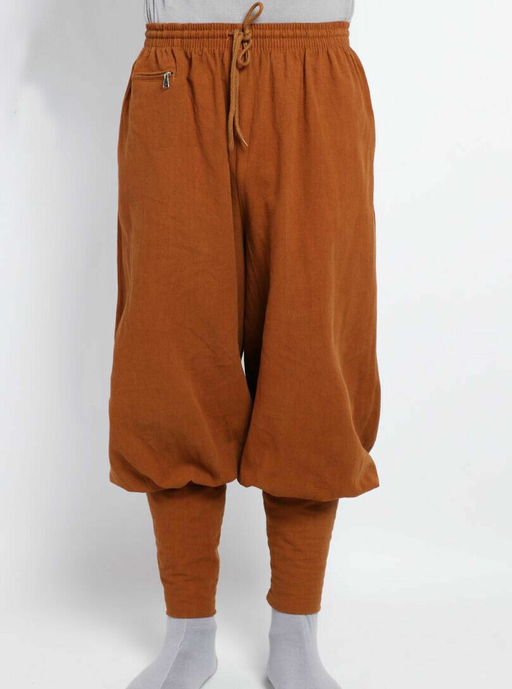 Buddhist Zen Martial Arts Linen Pants High Quality Shaolin Monk Kung Fu Pants