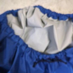 KYOEI Boxing Gym Sauna Suit Set M Blue Nylon Training Wear Japan Boxing Used
