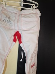 Gracie Barra Equipe Storm White Jiu-Jitsu Gi Pants Only Uniform Size A0 Karate
