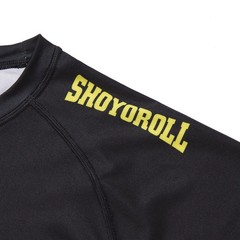 Shoyoroll Federation #V2 Training Rash Guard Competitor LS Bjj Training Shorts