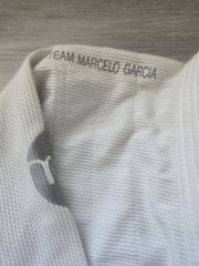 Marcelo Garcia Jiu Jitsu Team GI A4 White Kimono BJJ Uniform MGJJ NYC