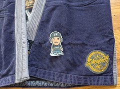 2014 SHOYOROLL 7TH SON V2 NAVY BLUE GI BATCH #33 LUKE STEWART JIU JITSU BJJ A3H
