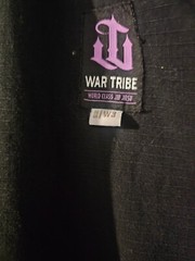 War Tribe Artistic Liquid Jujitsu Pants Sz W3