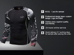 Brazilian Jiu Jitsu MMA BJJ Rash Guard Shirts For Grappling Martial Arts