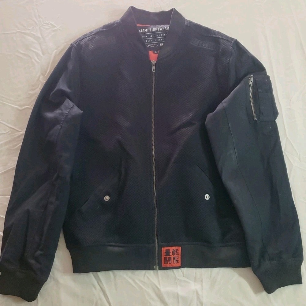 Rare Tatami Fightwear 50/50 Bomber Jacket BJJ