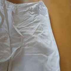 Japanese Judo Gi Uniform Adult Top And Bottom Set With White Belt Shin Guards