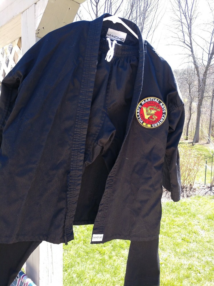 Macho Martial Arts Uniform With Patch