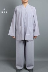 Unisex Buddhist Zen Clothing Shaolin Monk Kung Fu Martial Arts Wushu Uniforms