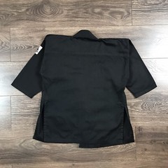 Adidas Karate Kata Martial Arts Kids WKF Approved Black Heavyweight Uniform Coat