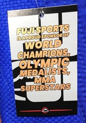 Fuji Judo Gi Uniform Blue Gi & Gear Train Believe Achieve NEW