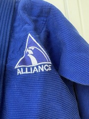 Kingz Alliance Pro Training Gi 2.0 BJJ Jiu Jitsu Kimono Jacket Blue Size A0