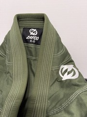 Zafco Green Jiu Jitsu BJJ Gi Size K-0 Boys Girls White Belt New In Bag