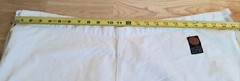 Vtg KI International Martial Arts Gi Pants White 100% Cotton Hong Kong 44″x25″