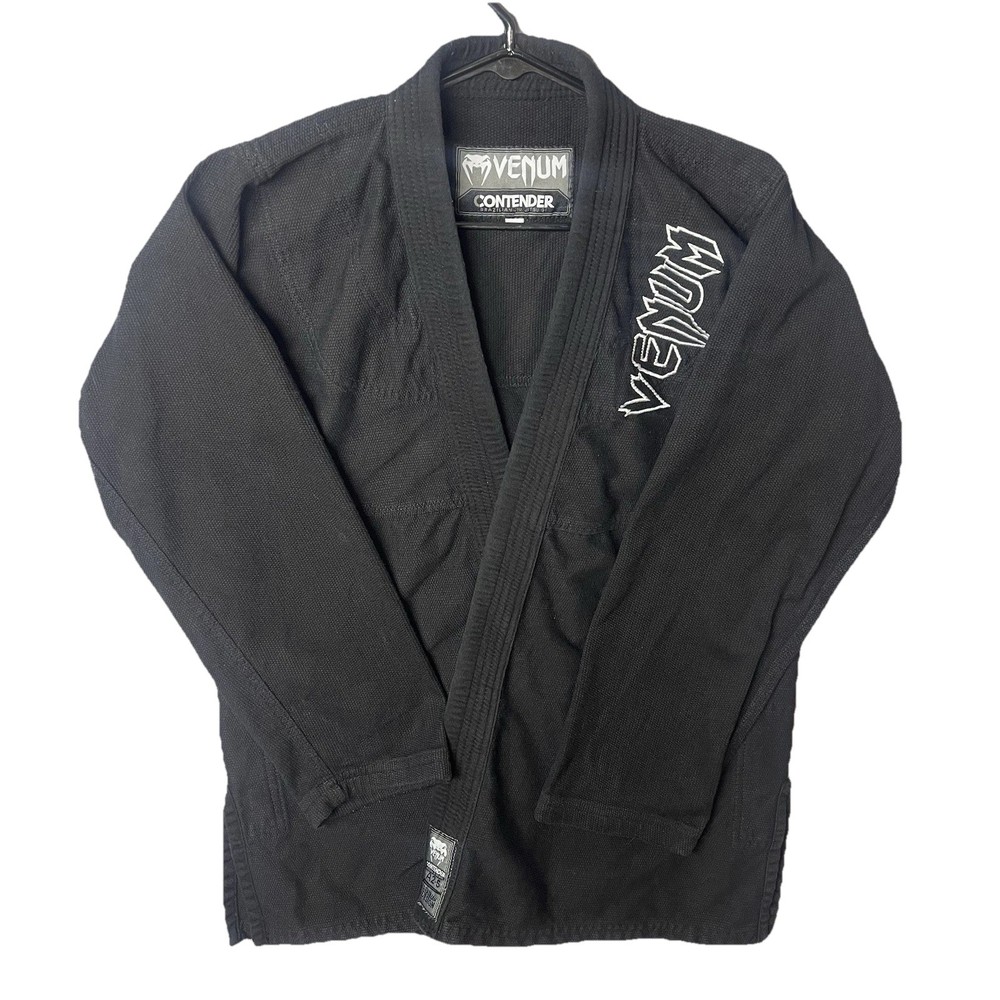 Venom Contender BJJ Gi Size A2.5 100% Cotton Black
