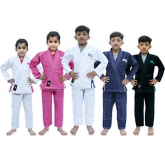 BJJ Gi Kids Brazilian Jiu Jitsu Suit Jujitsu Uniform Adult Youth Akido Children