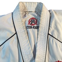 Tiger Rock Kids White Karate Jacket Taekwondo Martial Arts Uniform Gi Size 2/150