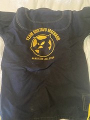 War Tribe Team Gustavo Machado BJJ Jiu-Jitsu Gi A2 Black/Yellow