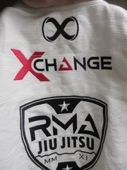 BRAUS RMA embroidered Men’s Traditional Brazilian Jiu Jitsu GI White A2