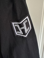 Men’s Black W/White Hooks Brand BJJ Prolight 2.0 GI Kimono & Pants Size A5 New