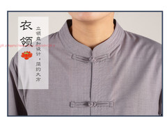 Shaolin Buddhist Monk Meditation Kung Fu Uniform Cotton Suit Temple Tai Chi sets