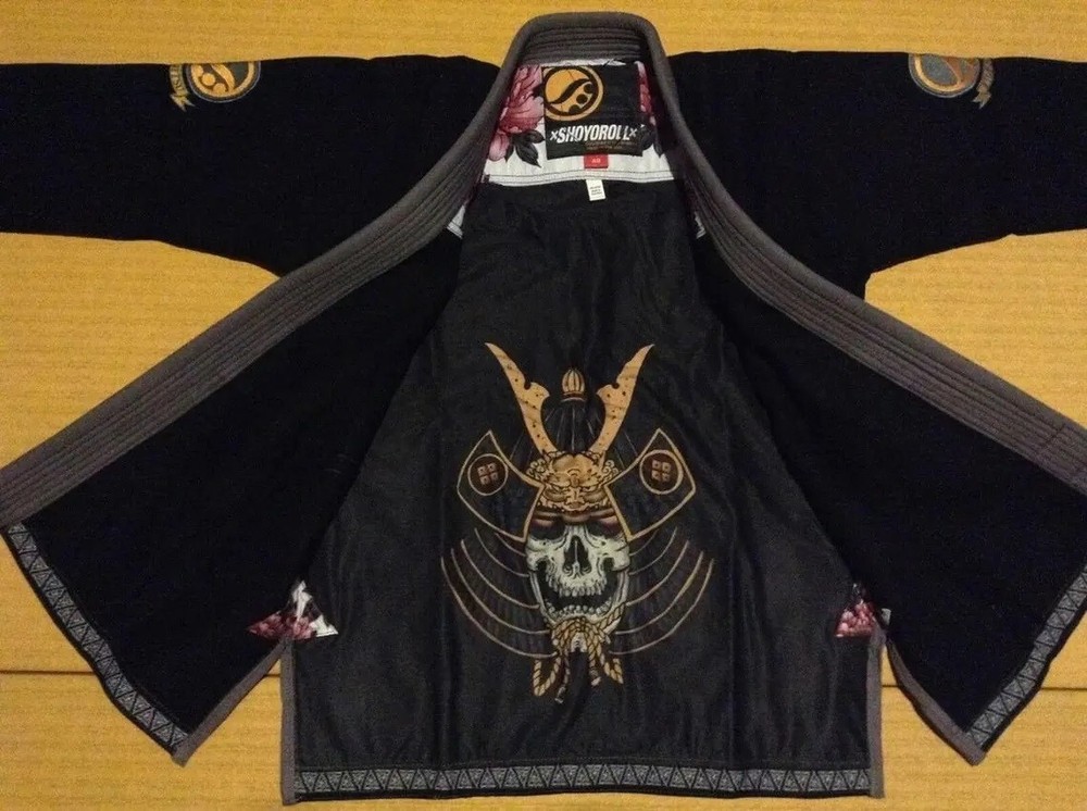 Shoyoroll Batch #33: 7th Son II Black Colour Jiu-Jitsu Kimono 450 GSM With Bag