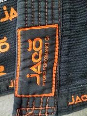 Jaco Jiu Jitsu Hybrid Performance Gi Jacket BJJ JIU JITSU Black A1 Embroidered