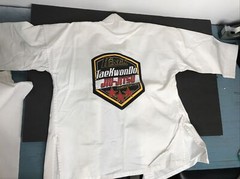Gi Martial Arts White Child Unisex Kings Academy TaeKwonDo JiuJitsu Sz1/150 Used