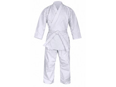 Karate Gi Uniform Adult Kids Martial Arts Suit Lightweight w/ White Belt gift