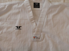 Tusah Premium Sparring Uniform Size 4 180cm Tiger TOP ONLY Taekwondo