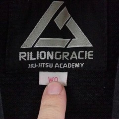 Rilion Gracie Jiu Jitsu W0 Kimono & W0 Pants Black MMA Training Womens Adult