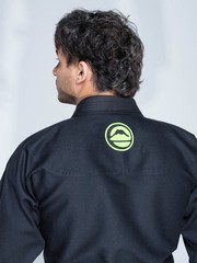 Fuji Sports Baseline 2.0 Mens Brazilian Jiu Jitsu Gi Jiu-Jitsu BJJ – Black/Green