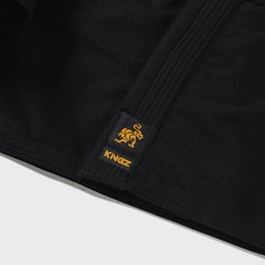 KINGZ x IBJJF Official Gi Black 450 GSM BJJ Gi | Competition Legal Kimono
