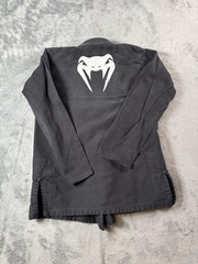 Venum Contender BJJ Gi Jacket Top A1 Small Black 100% Cotton Mens Jiu Jitsu