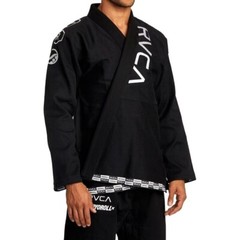 Black Shoyoroll BJJ Gi Jiu-Jitsu RVCA X Kimono Roots With Bag
