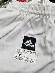 adidas Karate Middleweight Kata Gi, 10oz American Cut uniform