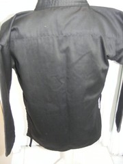 GTMA Martial Arts GI Karate 2-Piece Black Size 00/130 Child Unisex NWOT
