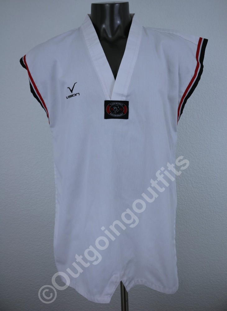 Vision Robinsons Taekwondo High Performance Sleeveless Top Size 5/190
