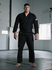 New Fuji Sports All Around Mens Brazilian Jiu Jitsu Gi Jiu-Jitsu BJJ – Black A1