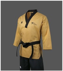 MOOTO Poomsae High Dan Uniform WT (World Taekwondo) Dobok TAEBEK New Logo Master